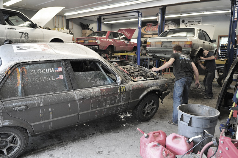 Illustration for article titled The $500 Craigslist Rally Car Goes To School